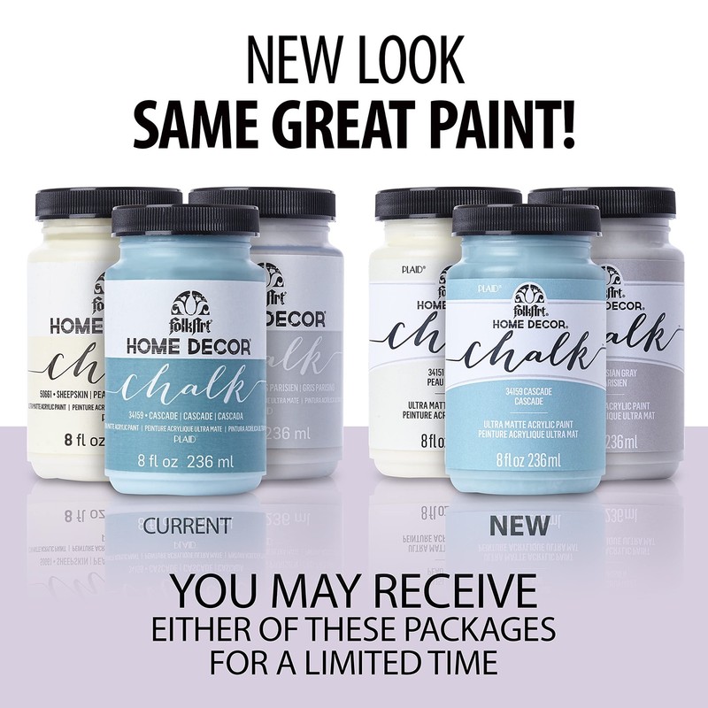 36022 Home Decor Chalk Furniture & Craft Paint in Assorted Colors, 8 ounce, E... gallery
