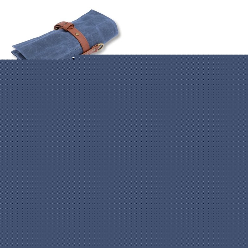 Earth & Fiber Co. Compact 10 inches (L) x 5 (W) x 1 inch (H), blue