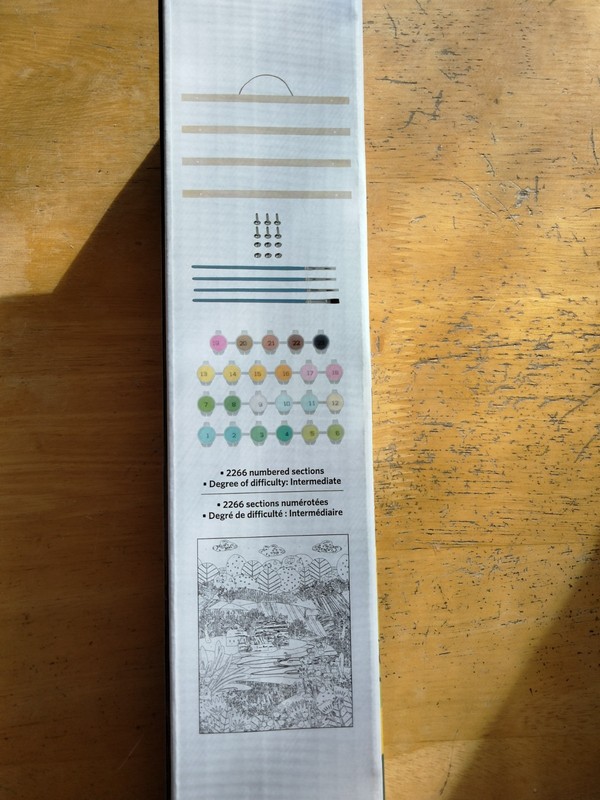NEW/UNOPENED! Artist's Loft Paint by Number Kit - 16 in x 20 - 40 pieces gallery