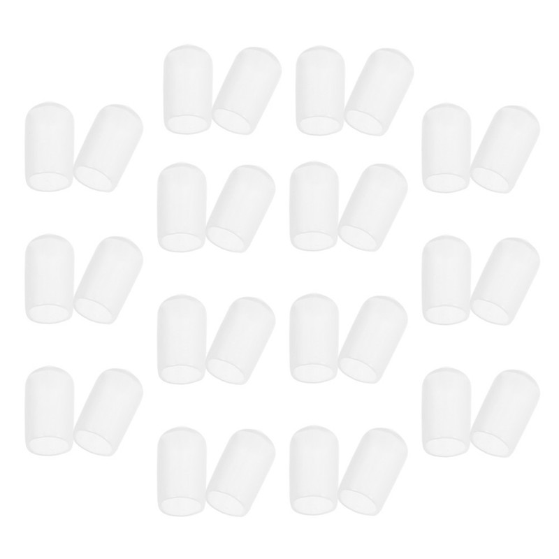 30 Pcs Nozzle Protective Cover Silicone Set Dust Cap Assortment gallery
