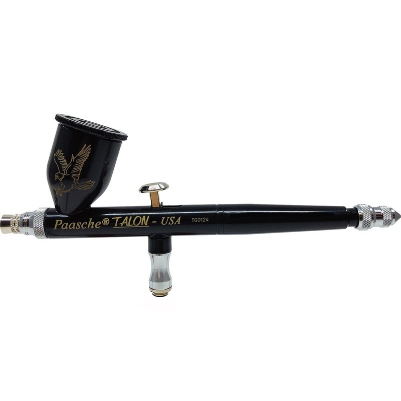 C-TG2-BB Paasche Talon Black Cerakote Dbl Action Gravity Feed Airbrush