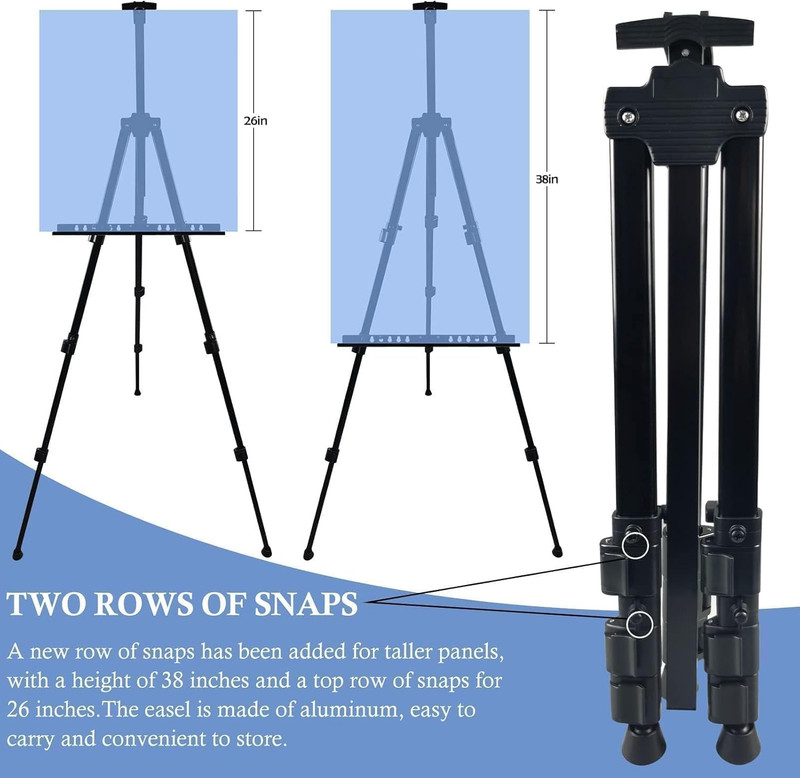 Art Painting Display Artist Easel Stand,Ns Jymb Portable Metal Adjustable Easels gallery