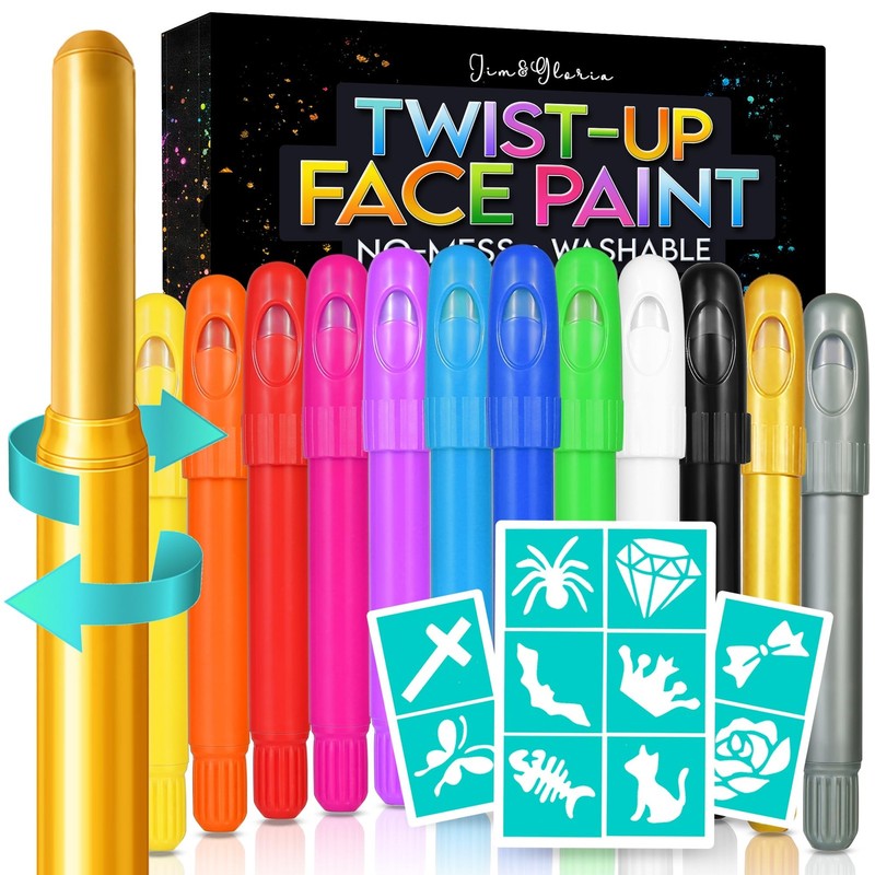 Large, gold, silver, black, white, purple, pink, green, red, blue, dark...
