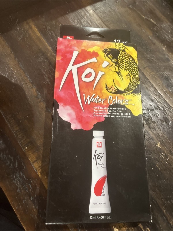 Sakura Koi Watercolor – Set of 12, Assorted Colors, 12 ml Unused