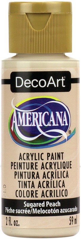 DecoArt Americana Acrylic Paint 2oz-Peach