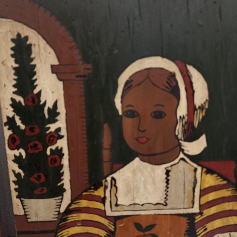 African American Folk Art - Paint By Numbers Set- 1960s- MCM- Vintage gallery