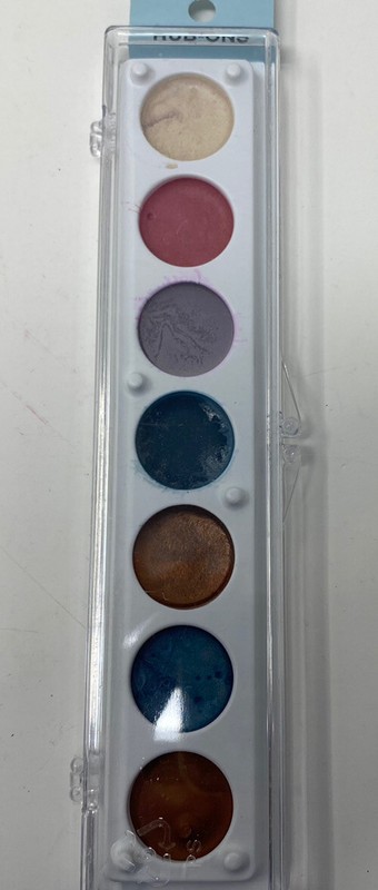 Craf-T Products Metallic Rub On Paint Set 7 Colors Kit #3 NEW