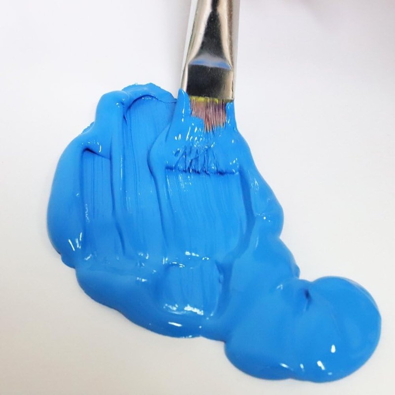 6 Pack 12 X 2L Mont Marte Discovery School Acrylic, Cerulean Blue, 1/2 Gallon 2L gallery