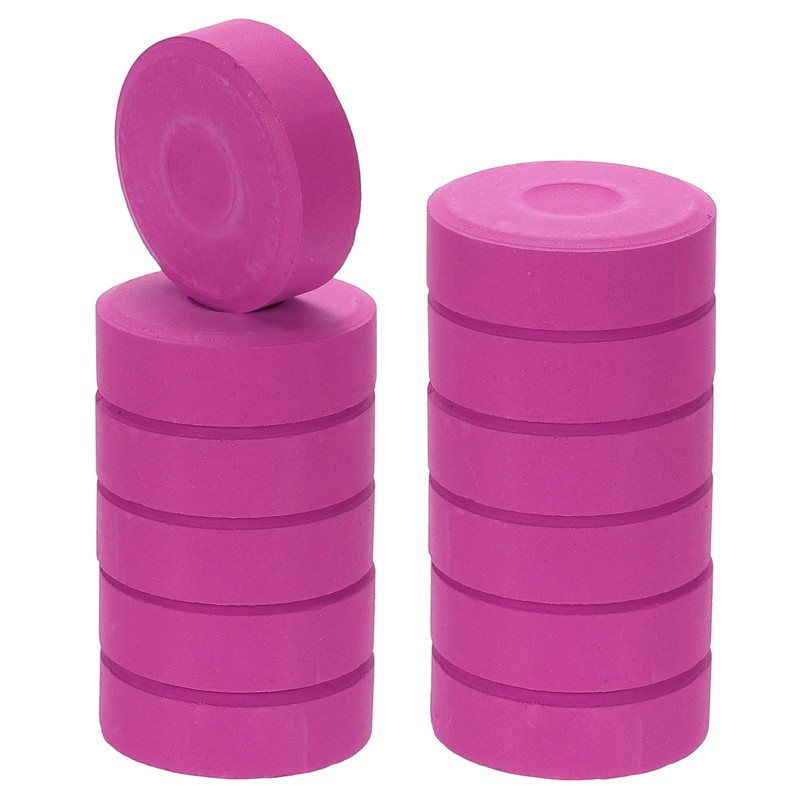 12Pcs Washable Tempera, 2.3″x0.7″ Large Tempera Pads, Purple Roses