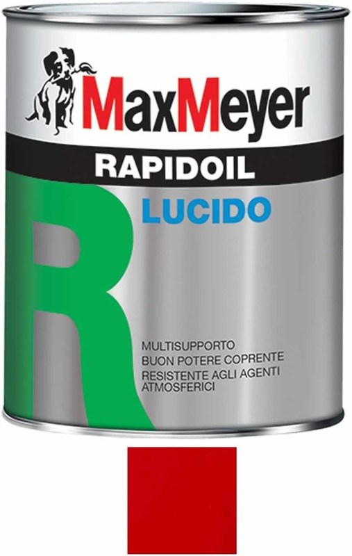Max Meyer Rapidoil RS Universal Satin Solvent Enamel RAL 3020 LT 0.75 ros