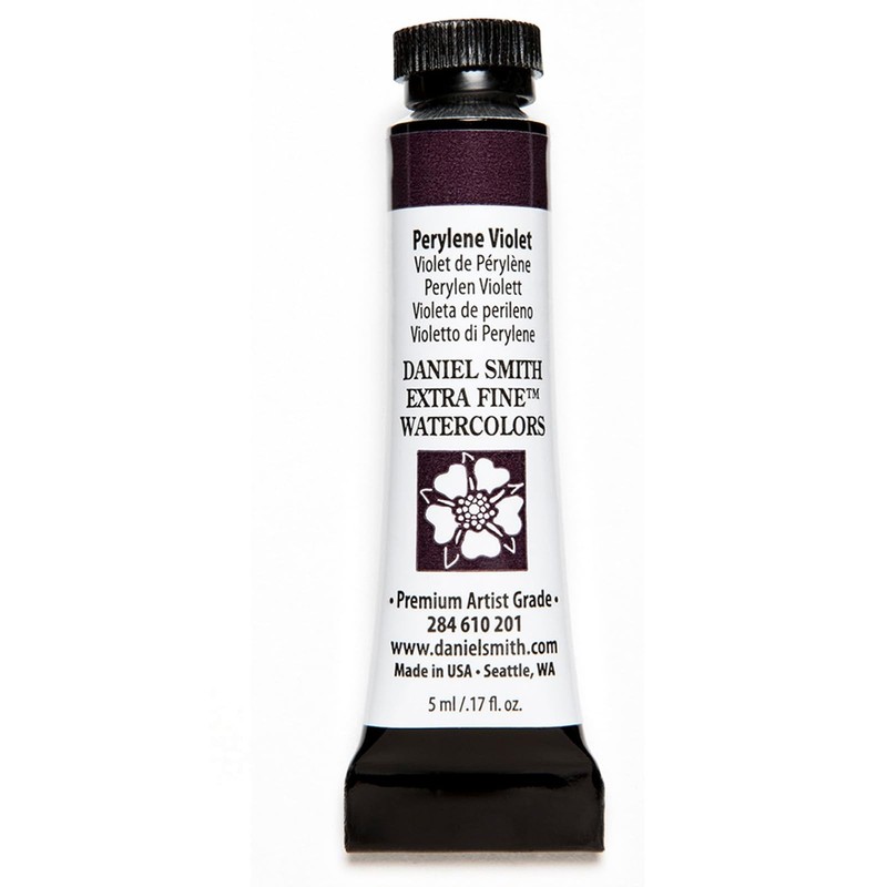 Daniel Smith Watercolour 5 ml Tube 1 Count (Pack of 1), Perylene Violet