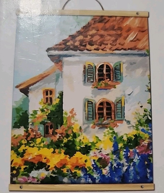 NEW Artist’s Loft Paint by Number Kit 16 in x 20 47 pc Cottage Scene