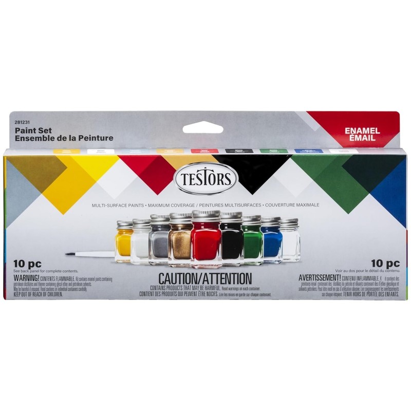 Craft Paint Set – Glossy Finish – Fast-Drying