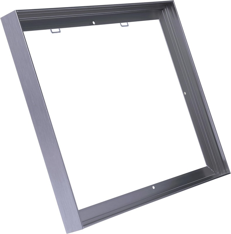 CANFRAVAS Canvas Frame 24×36, DIY Metal Canvas Floating Frame, silver Grey