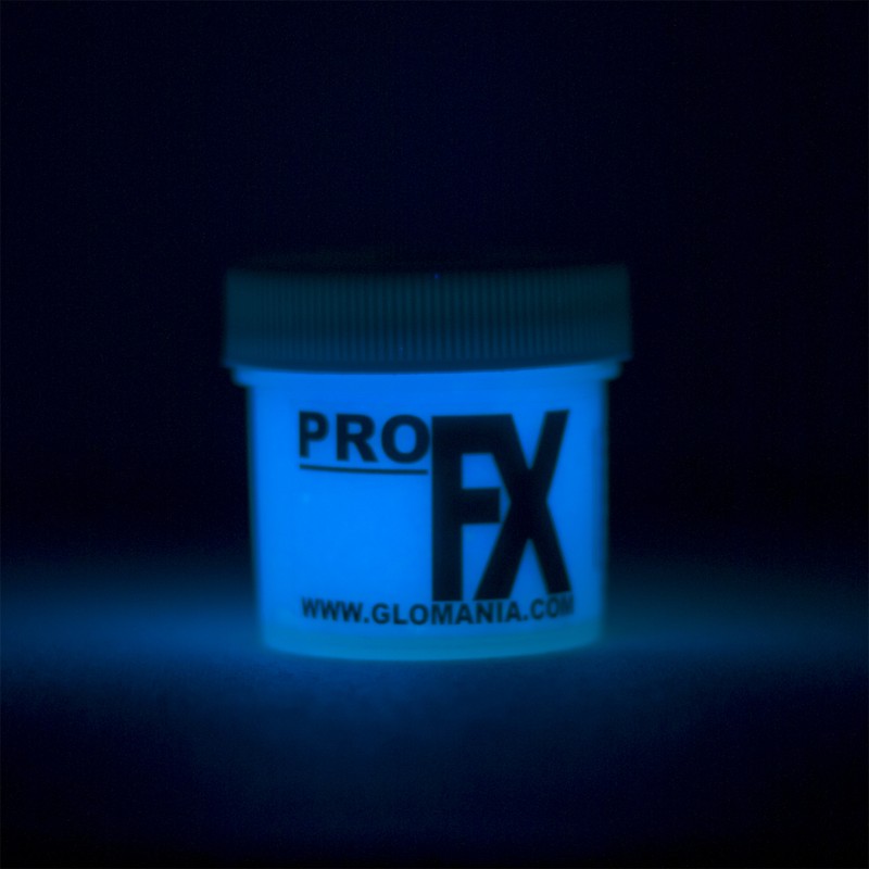 Green, Blue Aqua, Lilac White Glow in the Dark Paint 5 x 2oz pots gallery