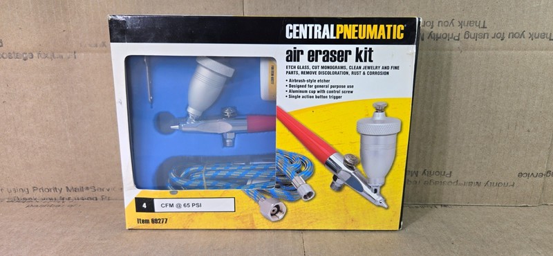 Air Eraser Etching Etch Glass Airbrush Sand Jewelry Fine Parts Cleaner Tool Kit