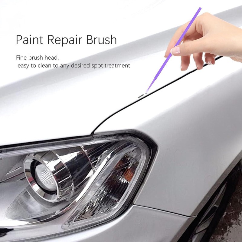 100pcs Car Touch Up Paint Brushessingle-use Micro Brushes for Refinishing Car D gallery