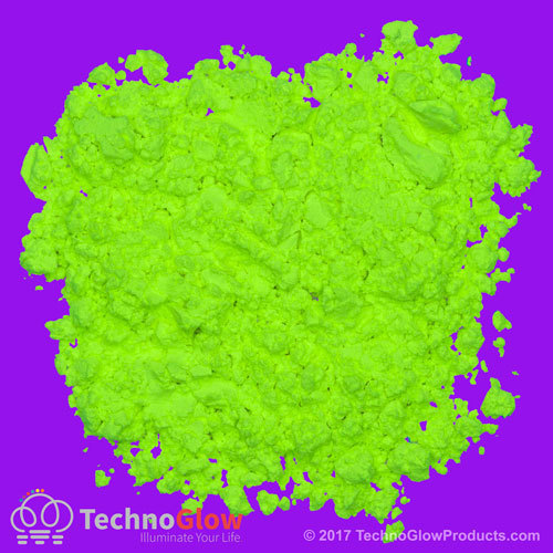 Fluorescent Powder, YELLOW - UV Reactive Powder / Pigment gallery