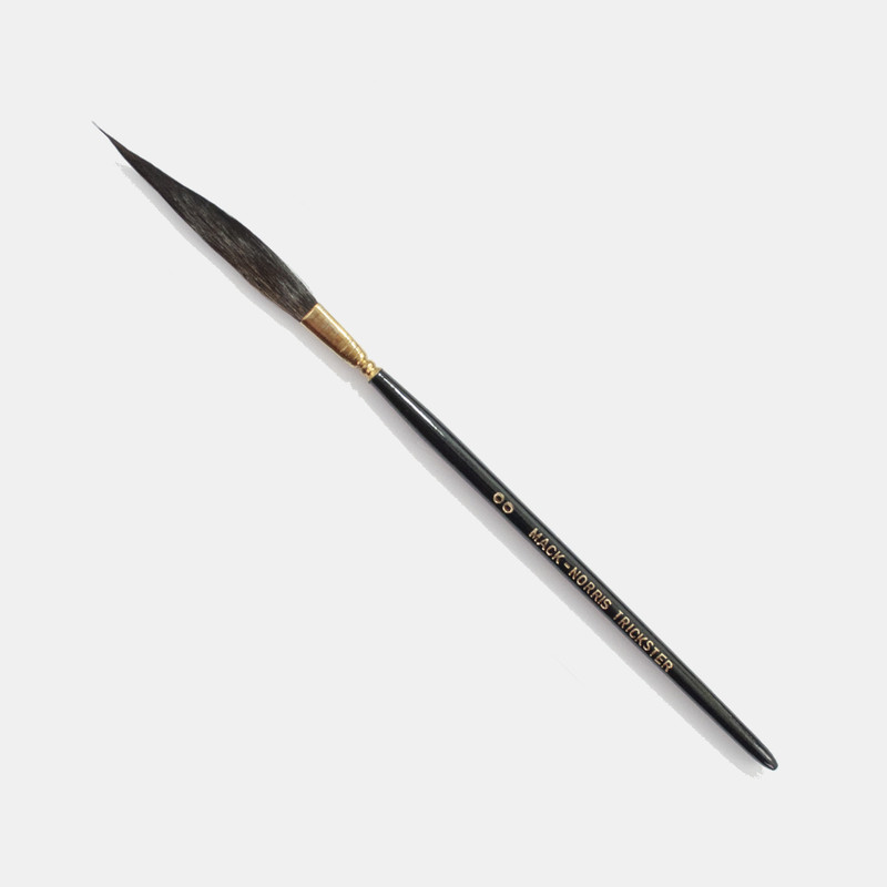 Mack Norris Trickster Striper Pinstripe Paint Brush Sizes #00, 0, 1 OR Set of 3 gallery