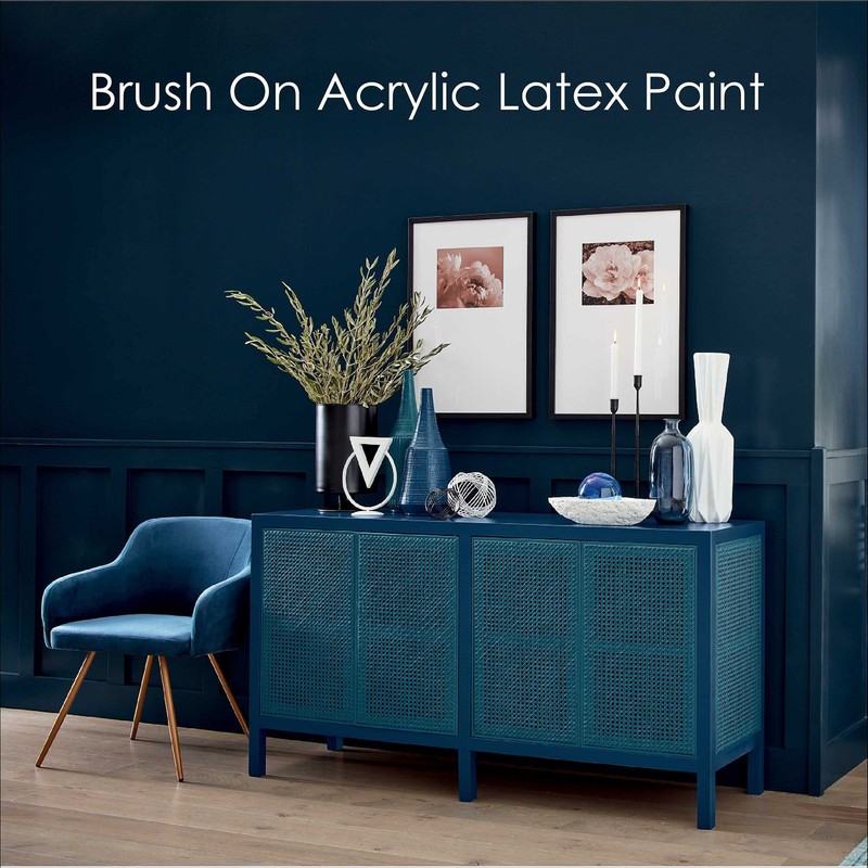 Krylon COLORmaxx Black Acrylic Latex Brush On Paint 31.22 Fl Oz DIY Projects gallery