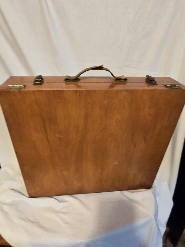 Vintage 1960 Handcrafted Artist Plein Aire Case