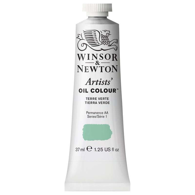 Winsor & Newton Artists’ Oil Color, 37ml 1.25 Fl Oz (Pack of 1), Terre Verte