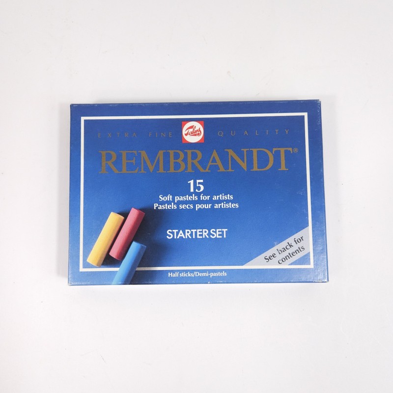 Rembrandt Soft Pastels 15 Half Length Starter Set 300C15.5 New Unused