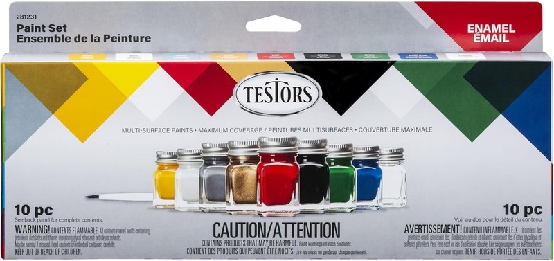 Durable Enamel Paint Kit - Variety of Shades gallery