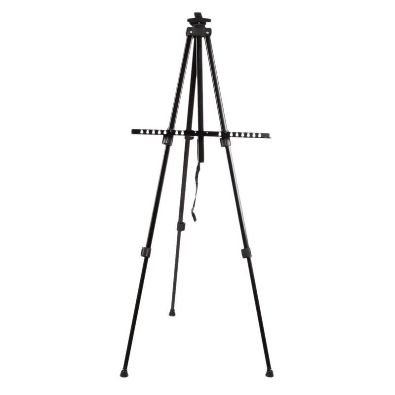Art Artist Tripod Aluminium Easel Stand Display Drawing Board Sketch+Canvas Bag gallery