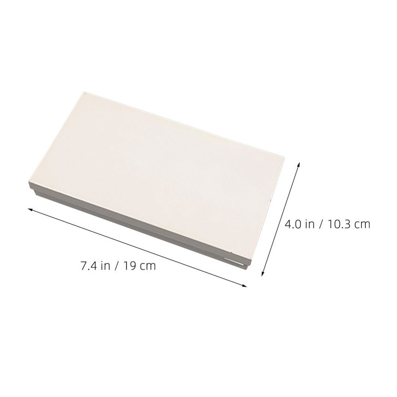 Art Paint Box Mixing Tray Mini Travel Palette Tin Fold-out Empty Full Pans gallery