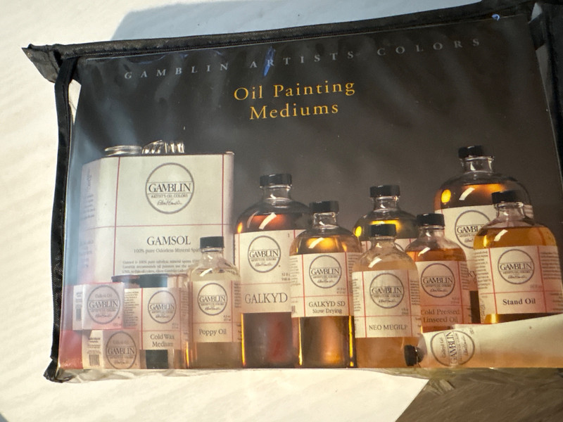 Gamblin Oil Painting Mediums Set 6-Piece by Gamblin Artists Colors 2 fl oz/59 ml