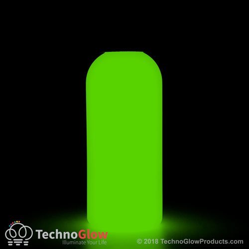 Glow in the Dark Paint, Bright Neon Yellow - UV Reactive Luminescent Paint gallery