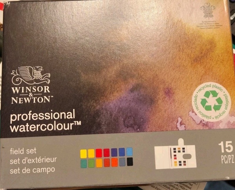 Winsor & Newton Professional Watercolor Field Set, 15pc
