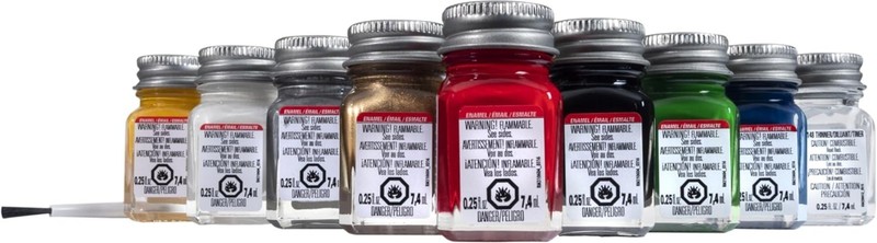 Durable Enamel Paint Kit - Variety of Shades gallery