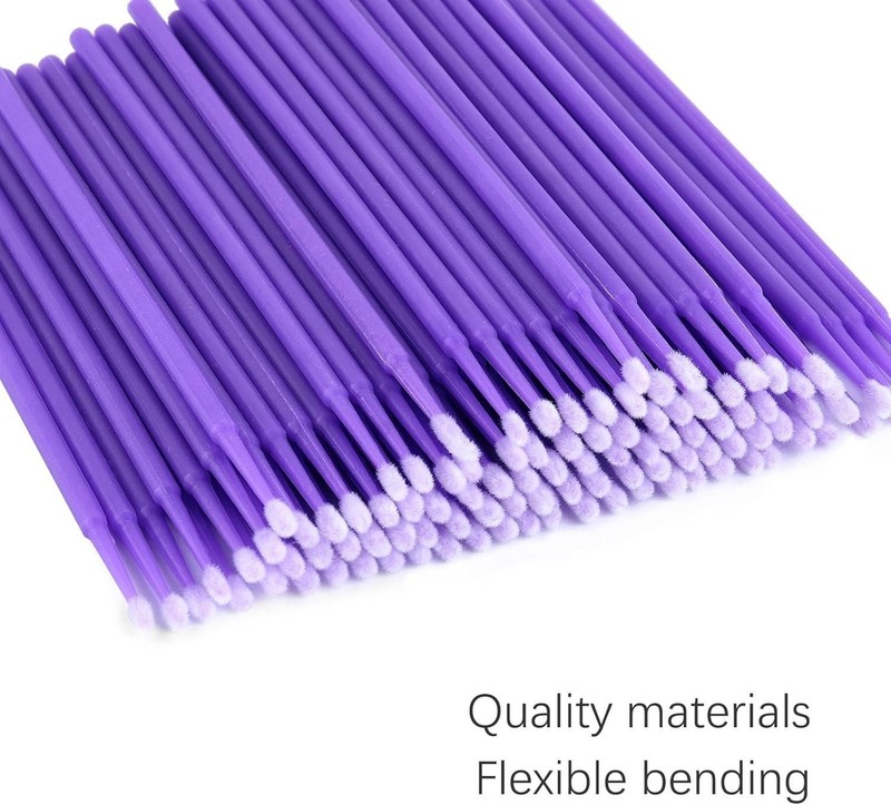 100pcs Car Touch Up Paint Brushessingle-use Micro Brushes for Refinishing Car D gallery
