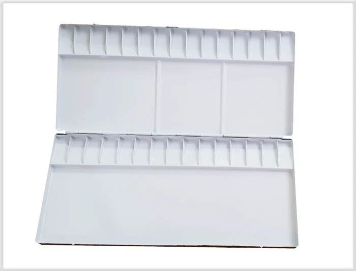 HEUNG IL AL430 Watercolor Palette 30 Well Metal Box 303x137mm / Korea / NEW