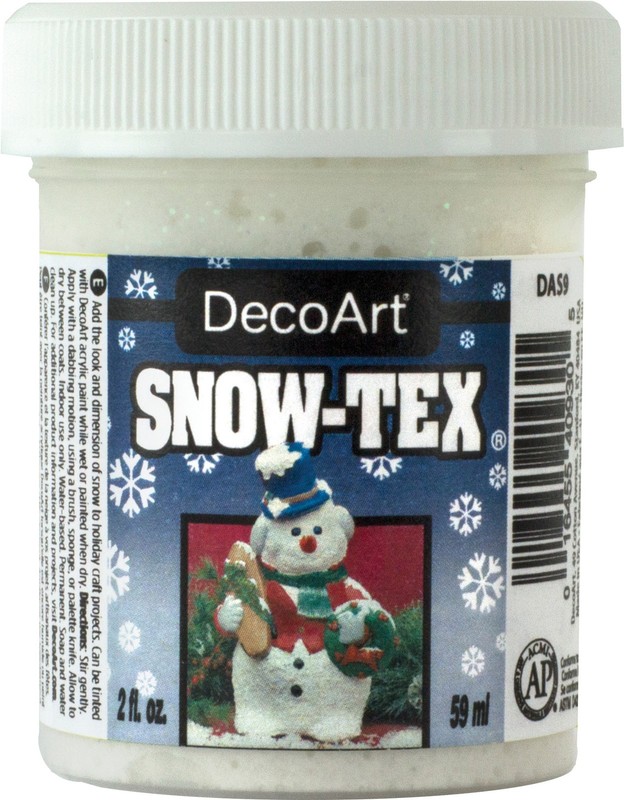 Deco Art DAS9-2 Snow-Tex-2oz (6Pk)