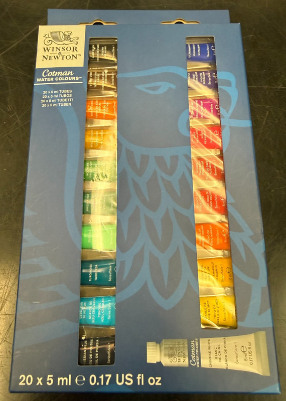 Winsor & Newton 0390665 Watercolour Tube Set