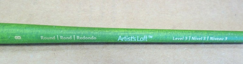 ARTISTS LOFT FIRENZE ROUND/ROND/REDONDO LEVEL 3 #8 ACRYLIC PAINT BRUSH NEW gallery