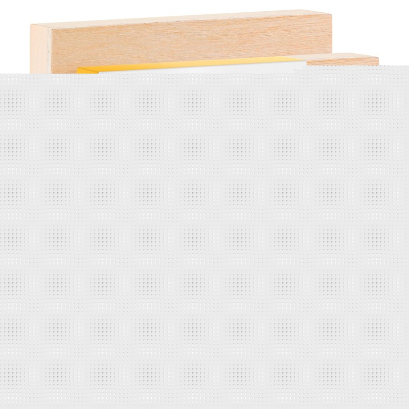 U.S. Art Supply 24″ x Unfinished Cradled Wood Panels for X 24″, Brown