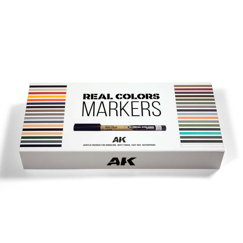 AK Interactive RCM150 RC Markers Special Box (34pcs) – US