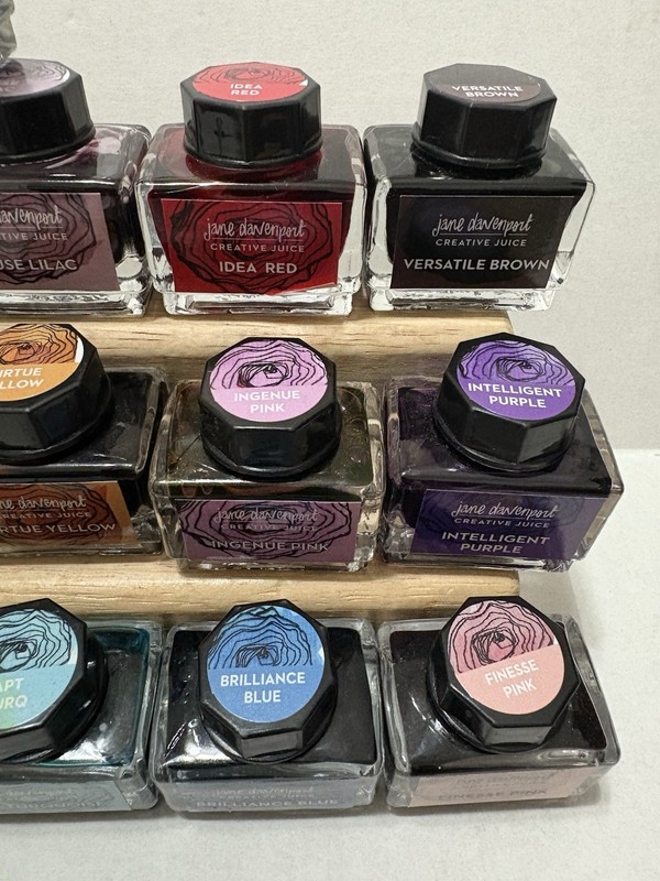 Jane Davenport Creative Juice Ink Collection Lot of 24 Most Unused Full Rare gallery