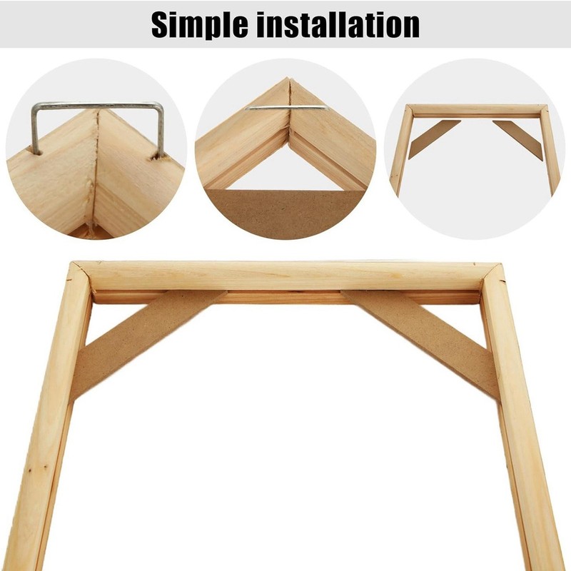 6 Set DIY Solid Wood Canvas Frame Kit, 16X20 Inch Canvas Frame Stretcher5720 gallery