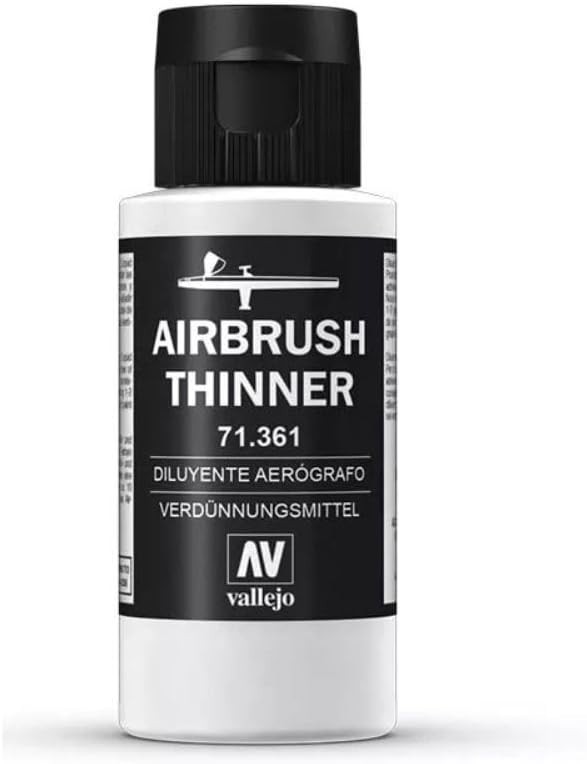 60ml Acrylic Airbrush Thinner - Optimal for Artists Seeking Professional Results gallery