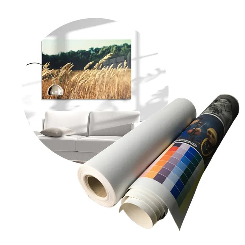Profession 36″x40′ Waterproof Poly-Cotton Inkjet Printable Art Matte Canvas