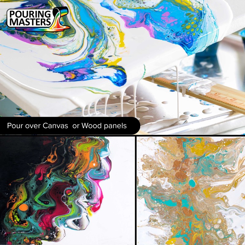 Pouring Masters Neon Jazzberry 64-Ounce Bottle Water-Based Acrylic Pouring Paint gallery