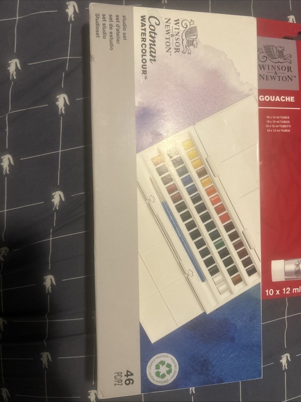 Artist Paint Set 4 Different Packs. Windsor And Newton, Derwent And Daniel Smith gallery