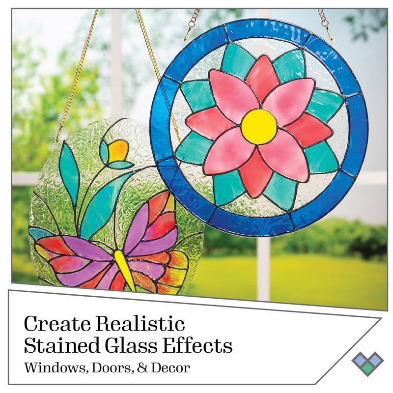 Gallery Glass PROMOGGSTR22 Stained Glass Painting Starter Kit, 10 Piece Set I... gallery