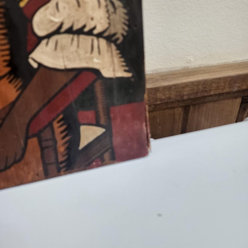 African American Folk Art - Paint By Numbers Set- 1960s- MCM- Vintage gallery