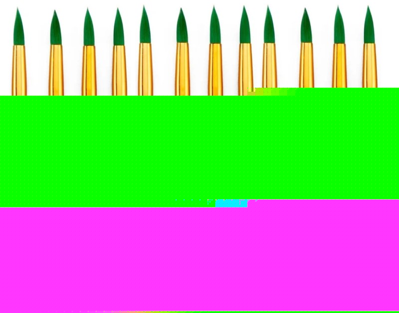 Royal Brush BK62-10 Big Kids Round Size 10 Package of 12 brushes